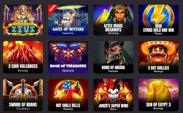My Stake Casino Jeux